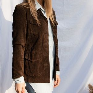 Brown Suede Jacket